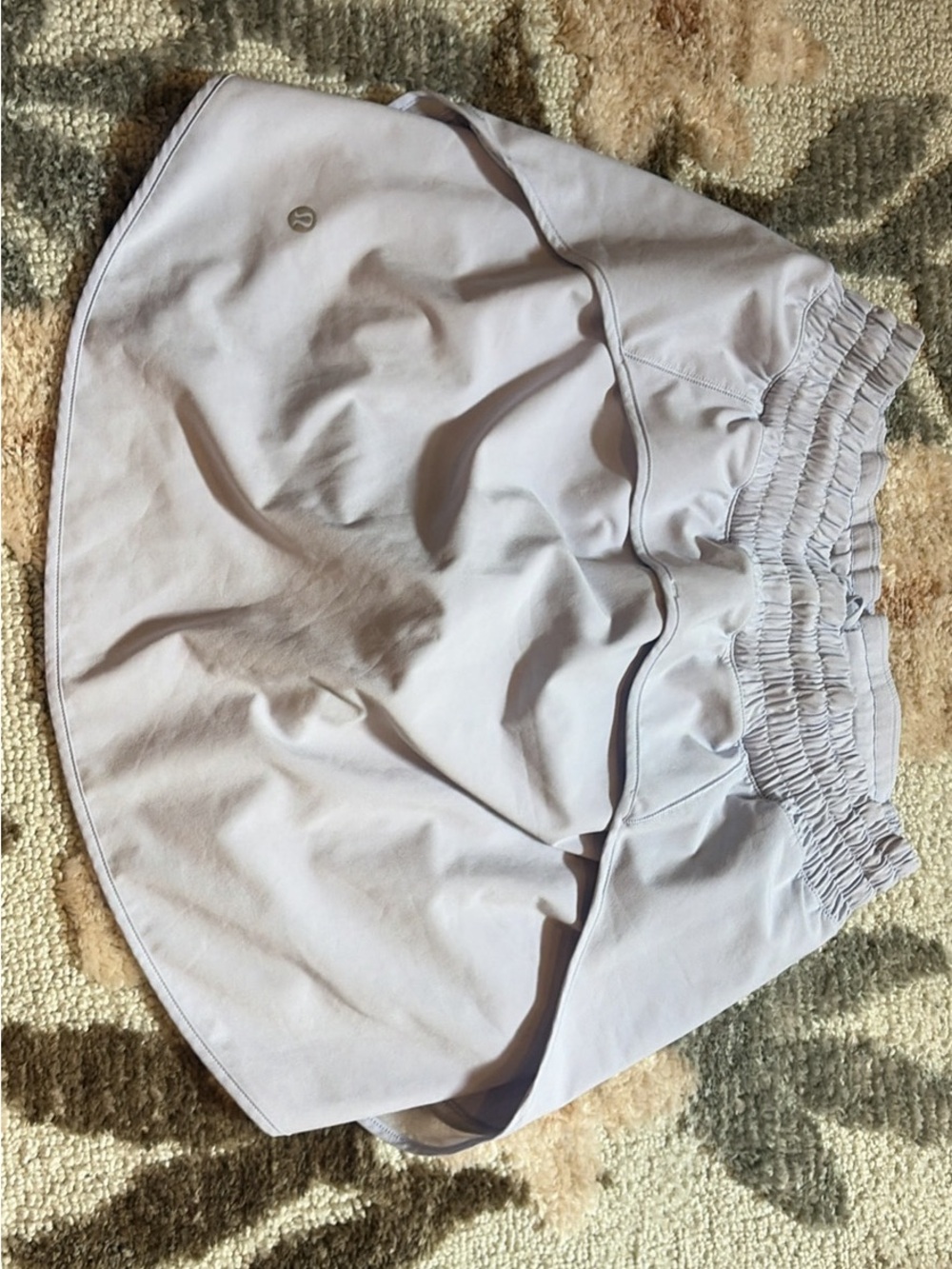 lululemon athletica light lavender skater athletic skirt
